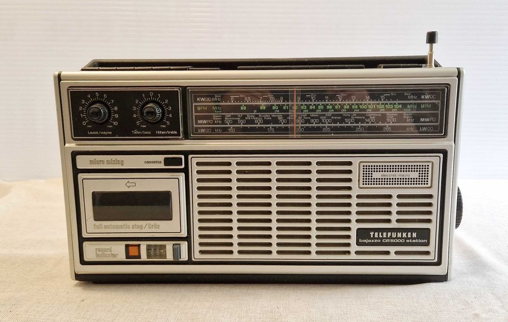 Radiomagnetofon Telefunken Bajazzo CR 5000