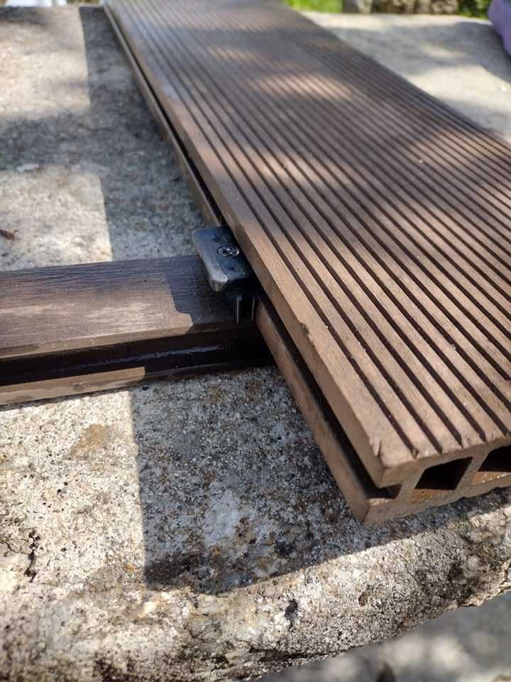 Tábua Deck MDF - Madeira 35€ por m2