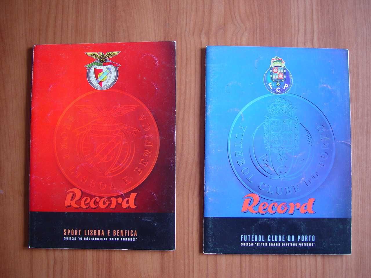 Medalhas do Benfica e Porto. Record 1998