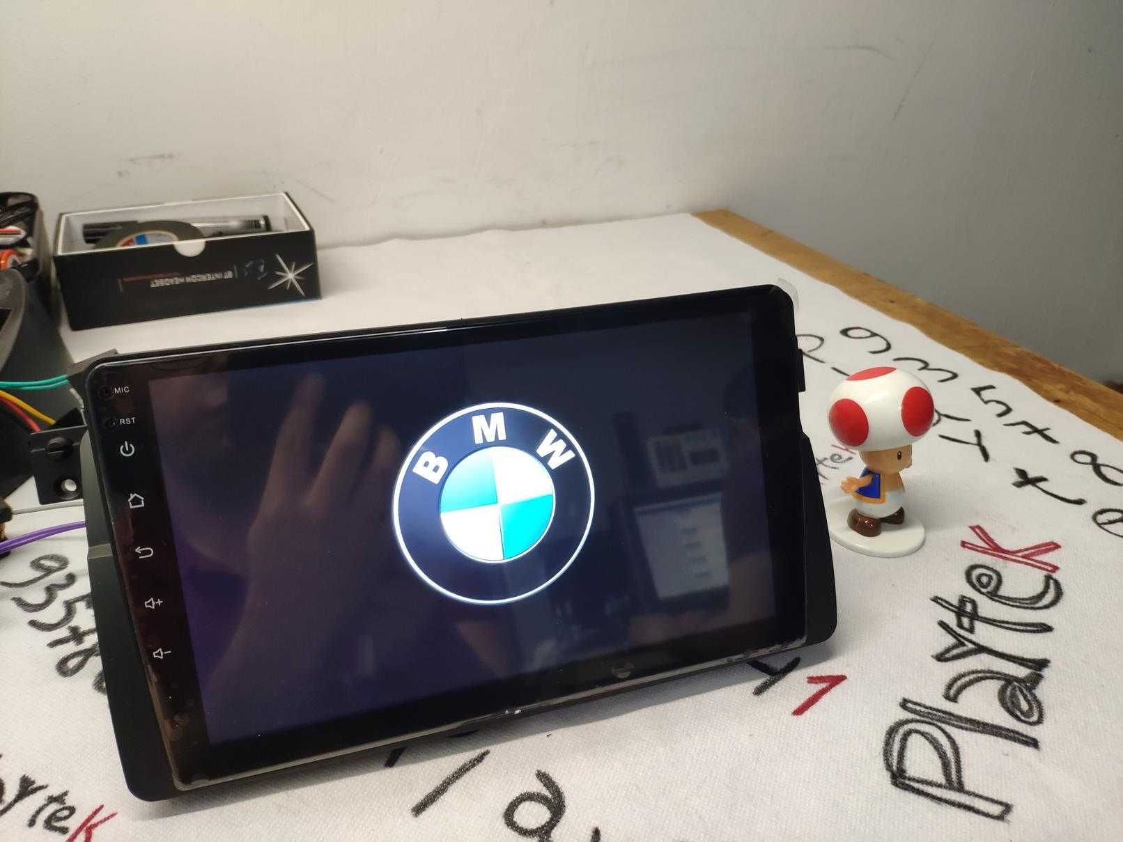 Rádio BMW E46 Android 10 WiFi GPS Novo com Garantia