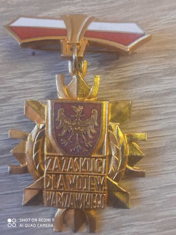 Odznaka zasłużonym dla województwa Warszawskiego