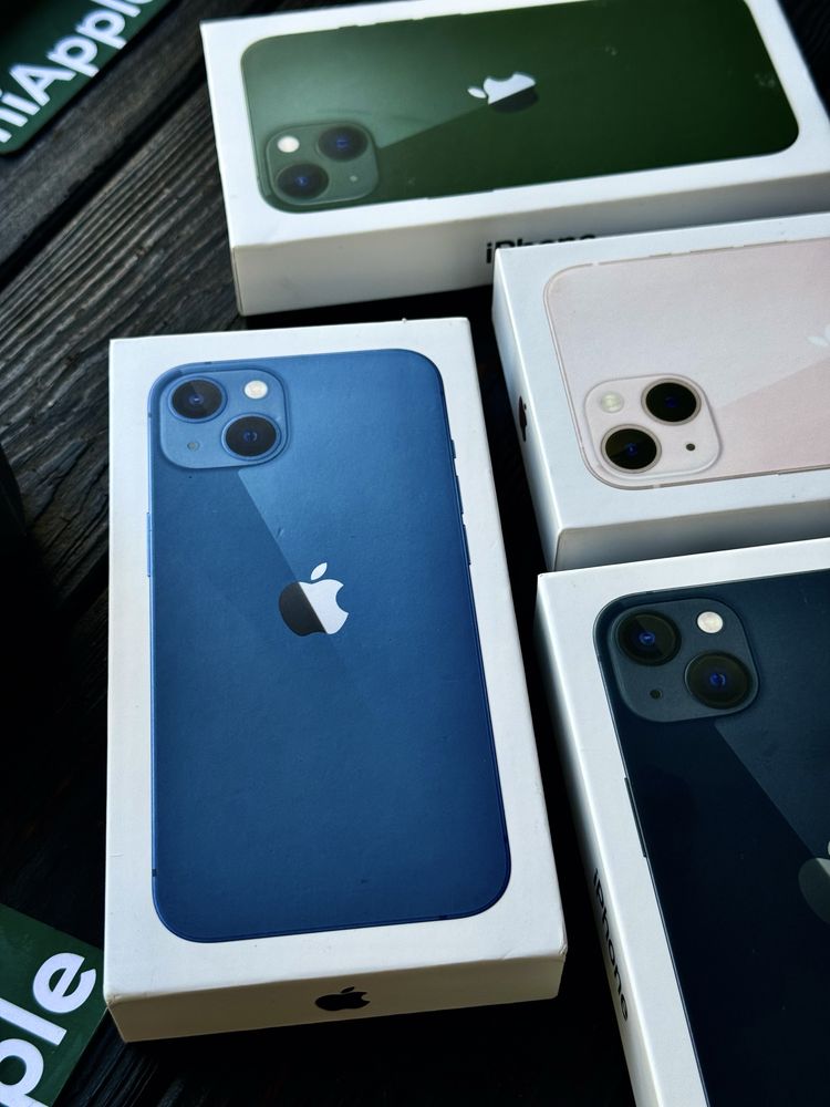 NEW iPhone 13 128 Starlight, Midnight, Green, Pink, Blue 500$