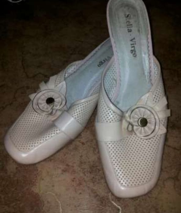 Босоножки летние женские из натуральной кожи.