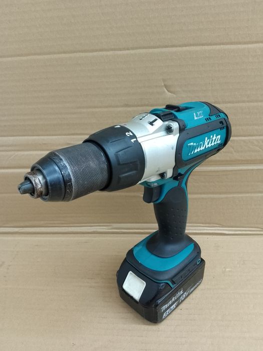 Makita DHP451 Wiertarko Wkrętarka Udarowa 3Biegi 18V 3.0Ah 2019r