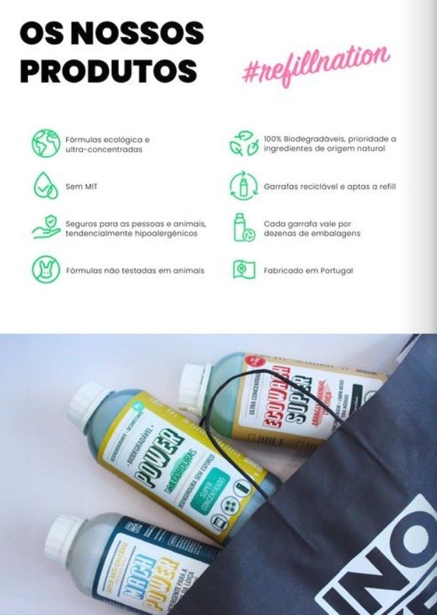 Detergentes Ultra-concentrados