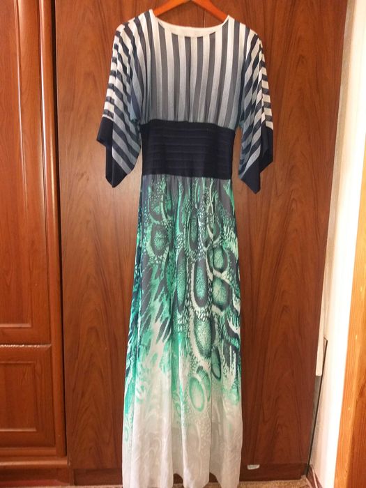 Длинное шикарное платье