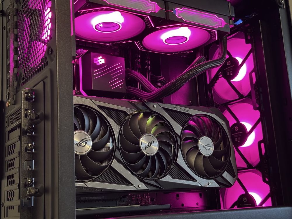 Mocny! Komputer RTX/Ryzen 7/Asus ROG/AIO/750w/SSD/DDR4
