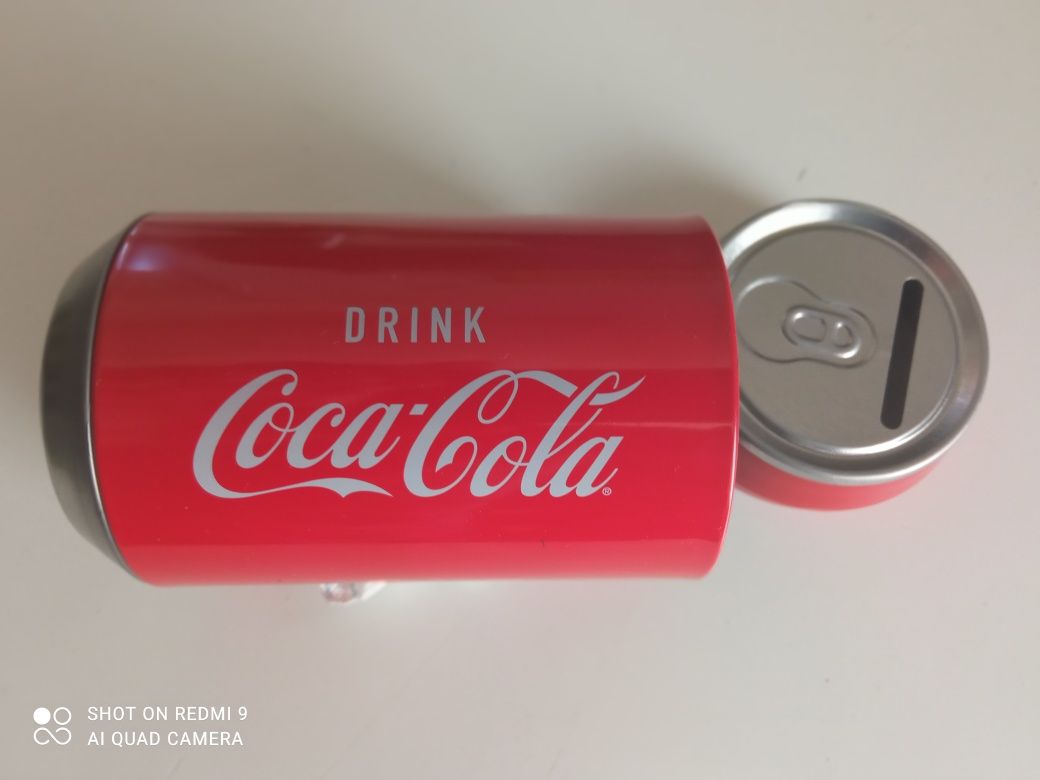 Mealheiro lata coca cola