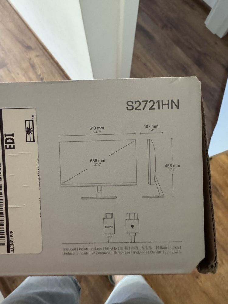 Monitor Dell S2721HN
