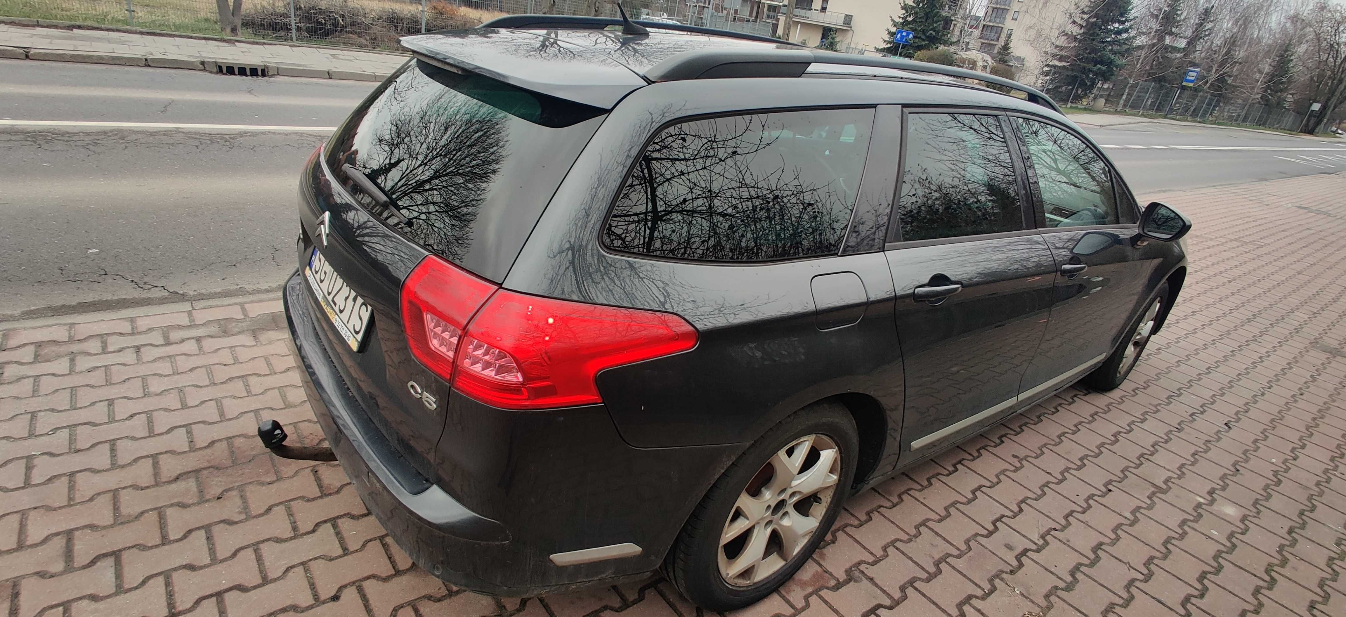 Citroen C5 X7 uszkodzony silnik - pali jeździ