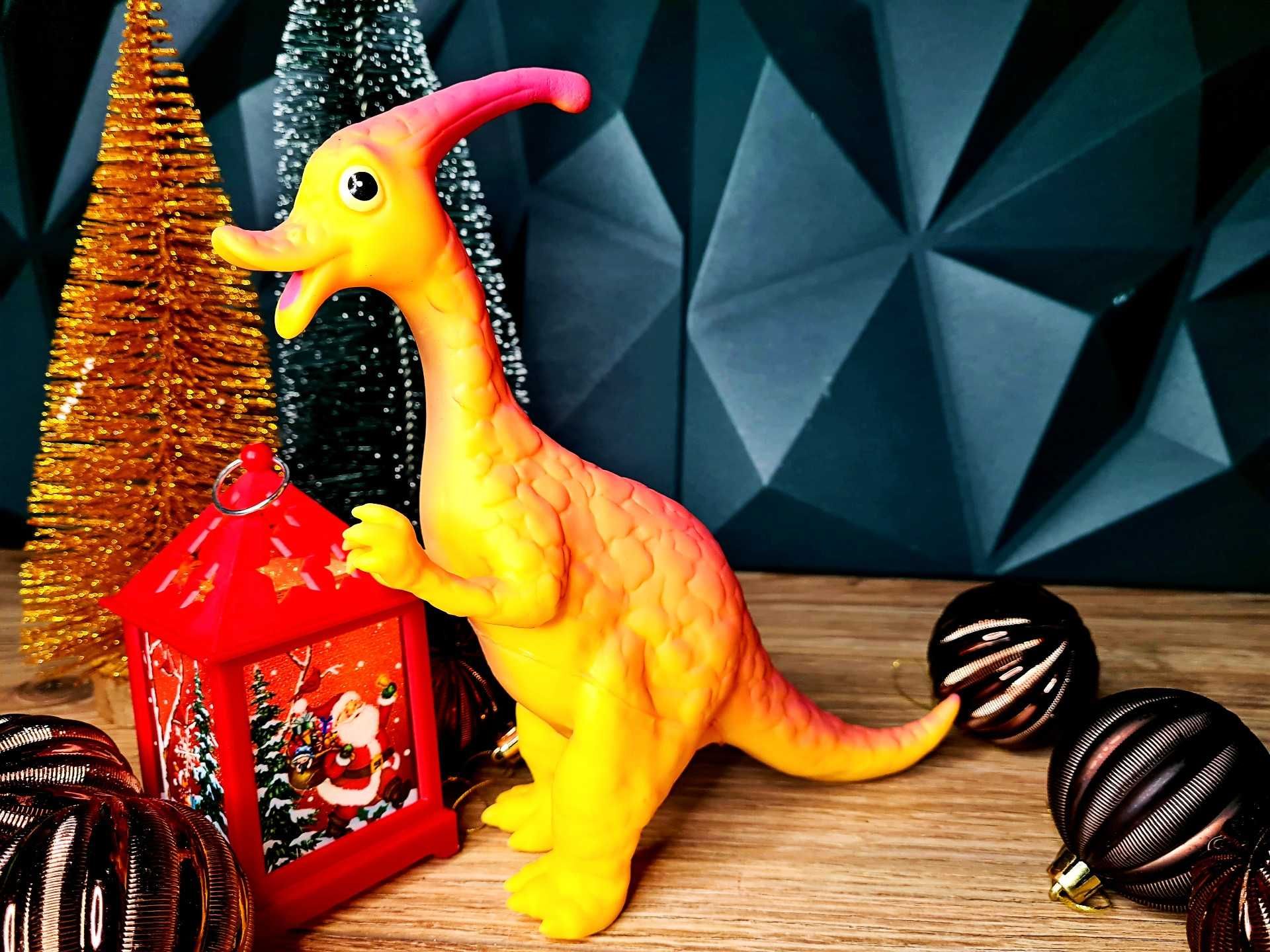 Zabawka Gumowa Dinozaur nowa dla dzieci