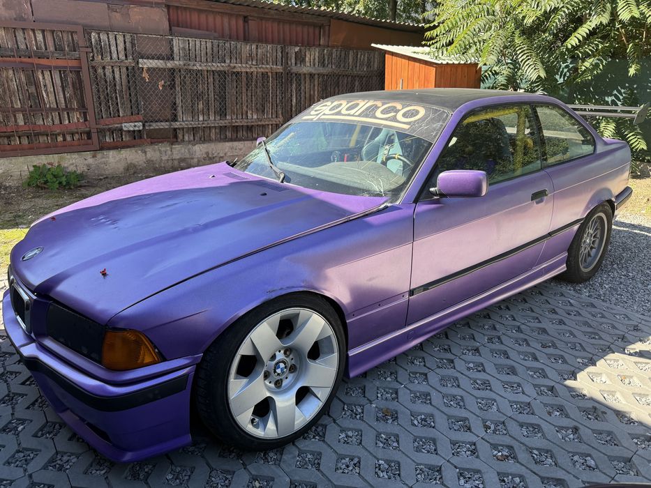 Bmw e36 2.8 Coupe Drift Poli Sparco skręty bez wkładu