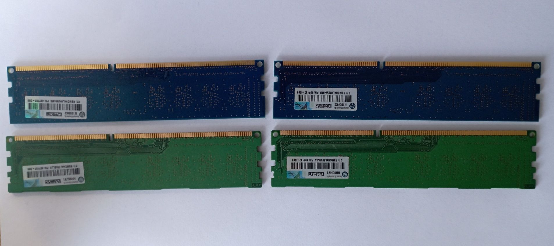 4 kości 2gb ramu ddr3