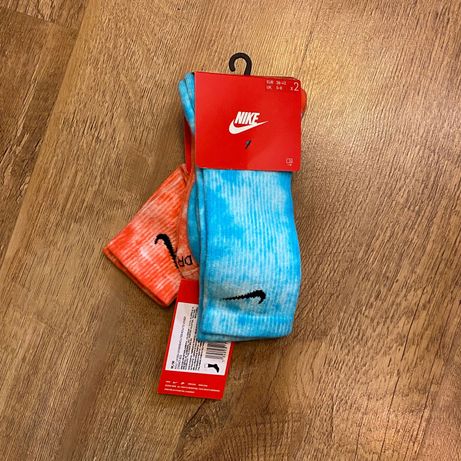 Носки Nike Everyday Plus Cushioned Tie-Dye Crew