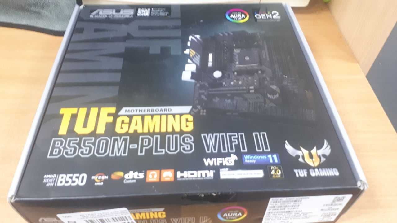 Материнська плата Asus TUF Gaming B550M-Plus Wi-Fi II