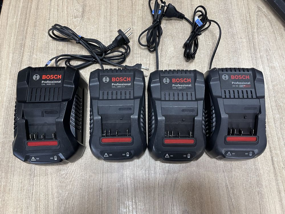 Bosch GAL1880CV, GAL3680CV / зарядні пристроії Бош 18,36V