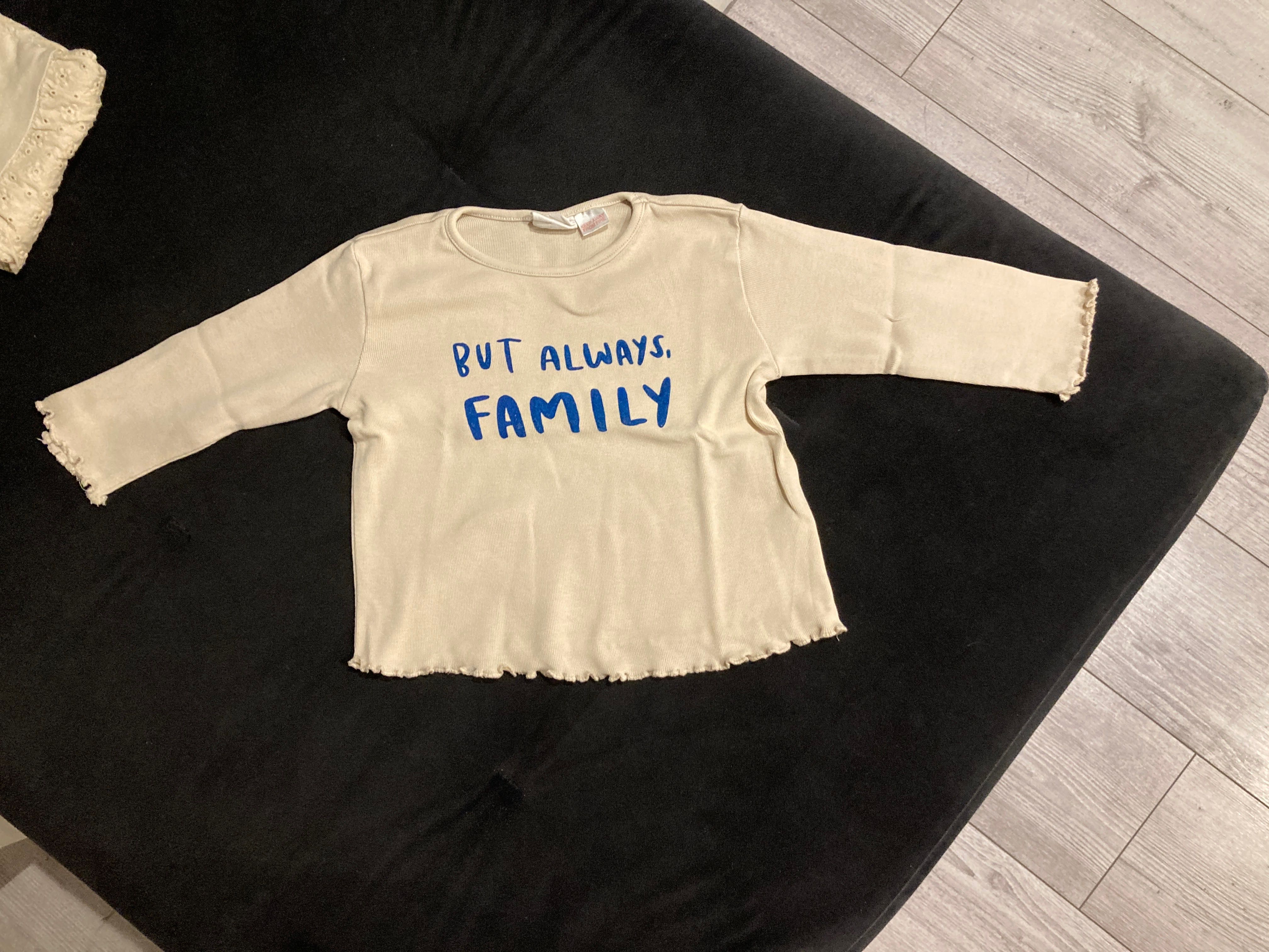 Bluzka, long, zara, rozmiar 80