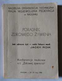 PORADNIK ZDROWEGO ŻYWIENIA - Jacek Roik | książka jak zdrowo żyć