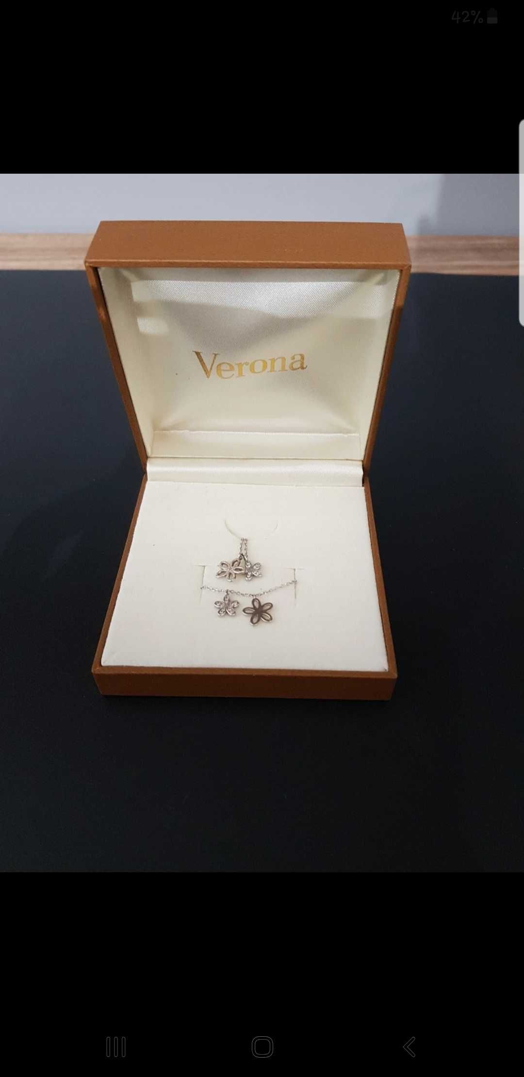 Biżuteria Verona naszyjnik i bransoletka
