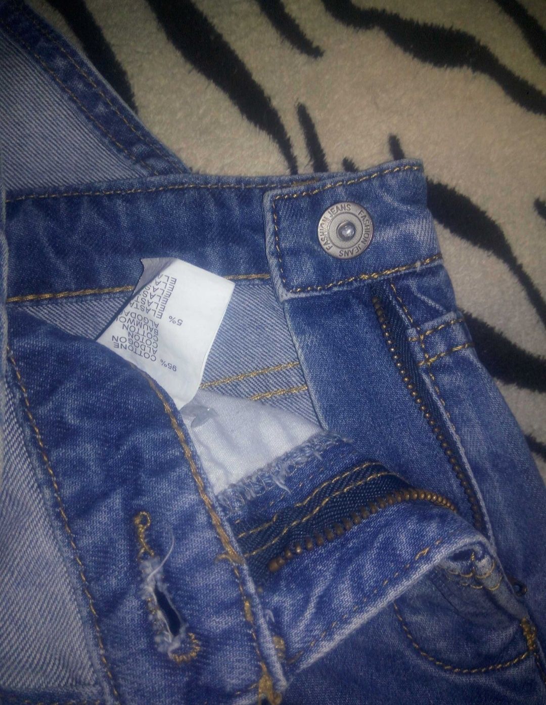 Комбинезон джинсовый 44 -46 размер