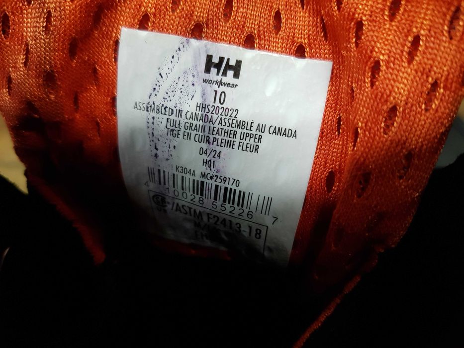 Buty robocze HELLY HANSEN rozm 43 wkł 28,5 cm S3