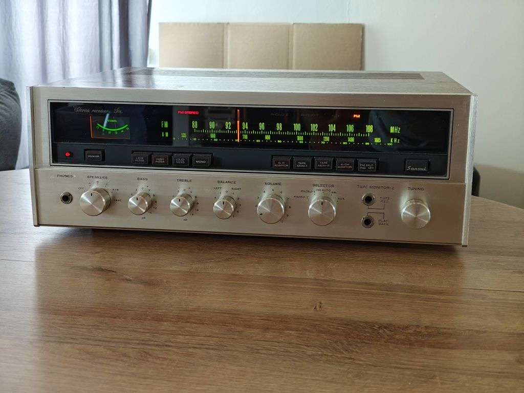 Sansui Receiver Six Klasyk Zamiana