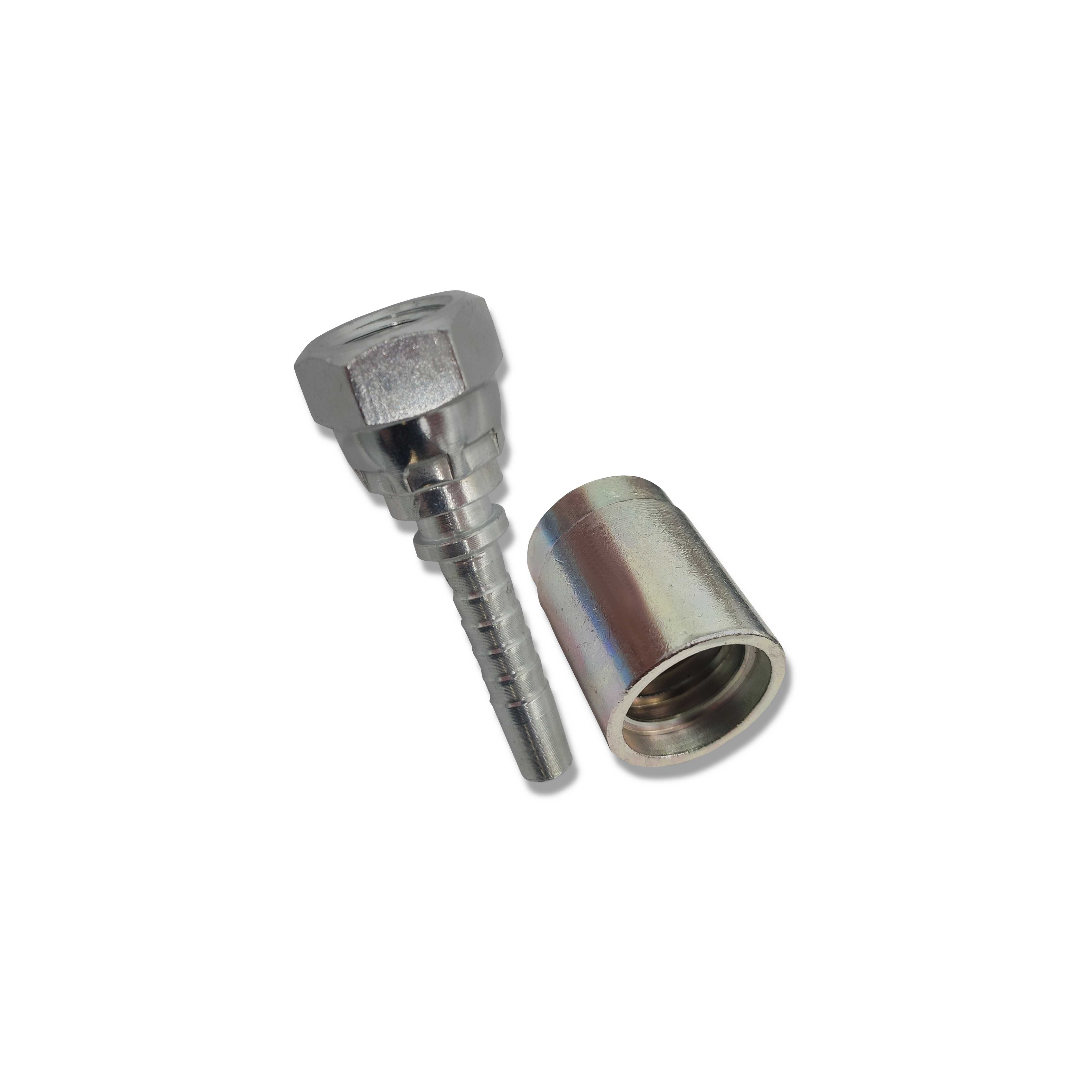 5x Zakuwka PROSTA GW M12 Z TULEJĄ NA WĄŻ DN6 - 1/4'' [8911]