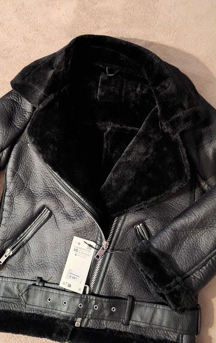 Kurtka damska jesienno zimowa "Pilotka"