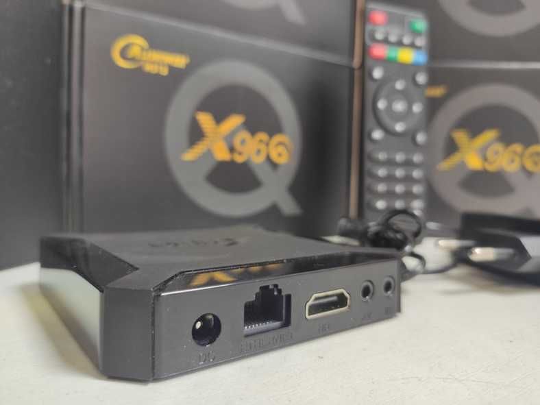 Smart TV Box Android X96Q 2/16 Смарт ТВ приставка Андроид YouTube