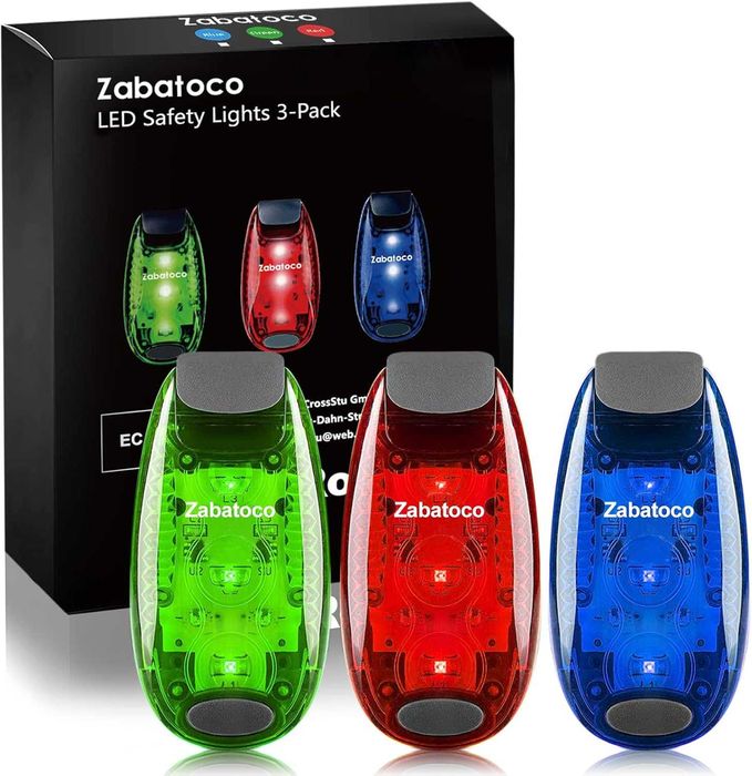 Oświetlenie lampka LED 3szt. Migające światło bezpieczeństwa Zabatoco
