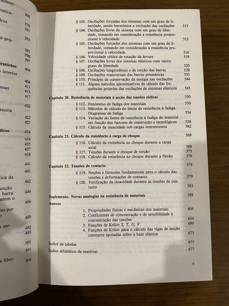 Prontuário de resistência de materiais - Pissarenko