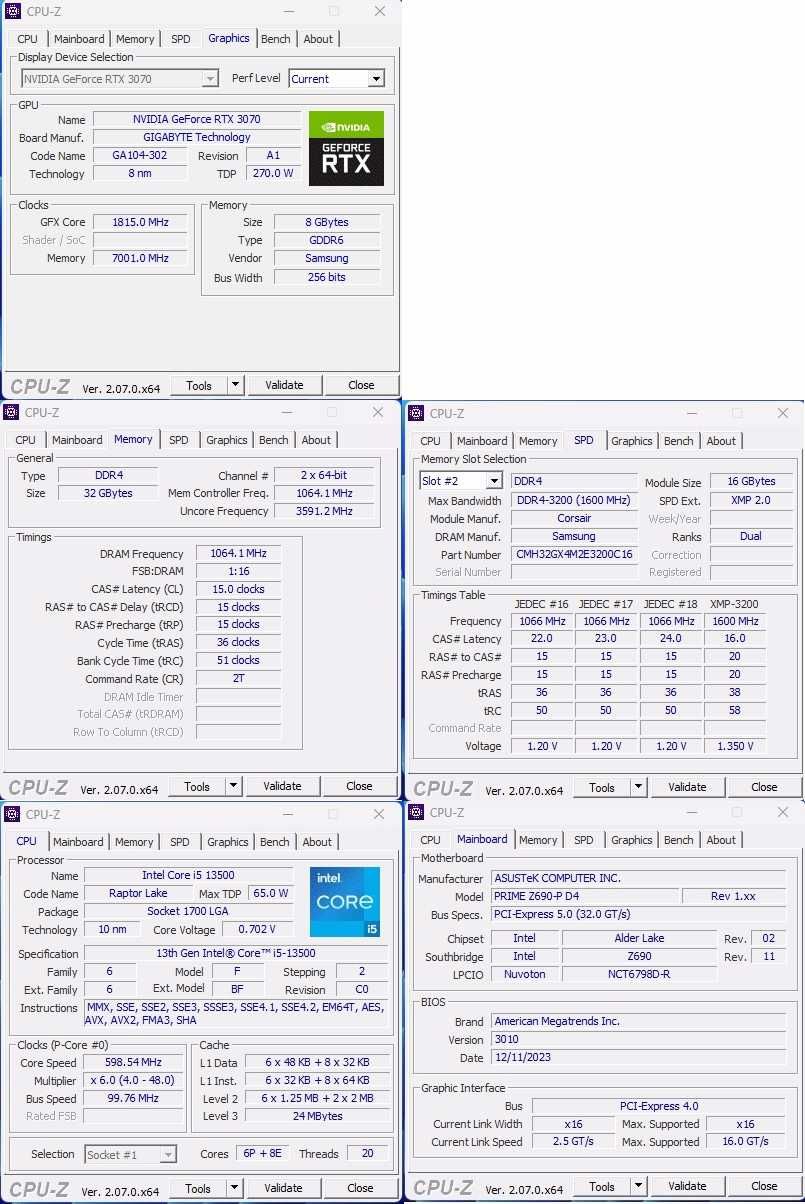 Komputer GAMING - NOWY* i5 13500, RTX 3070, 32GB RAM - Hobby