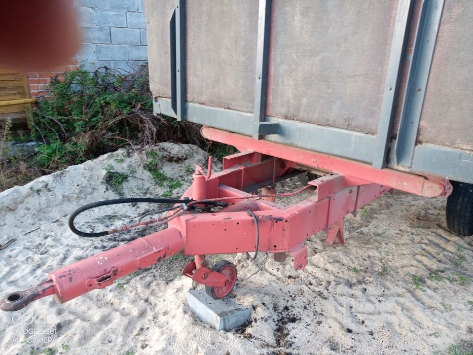 Przyczepa jednoosiowa 8 ton