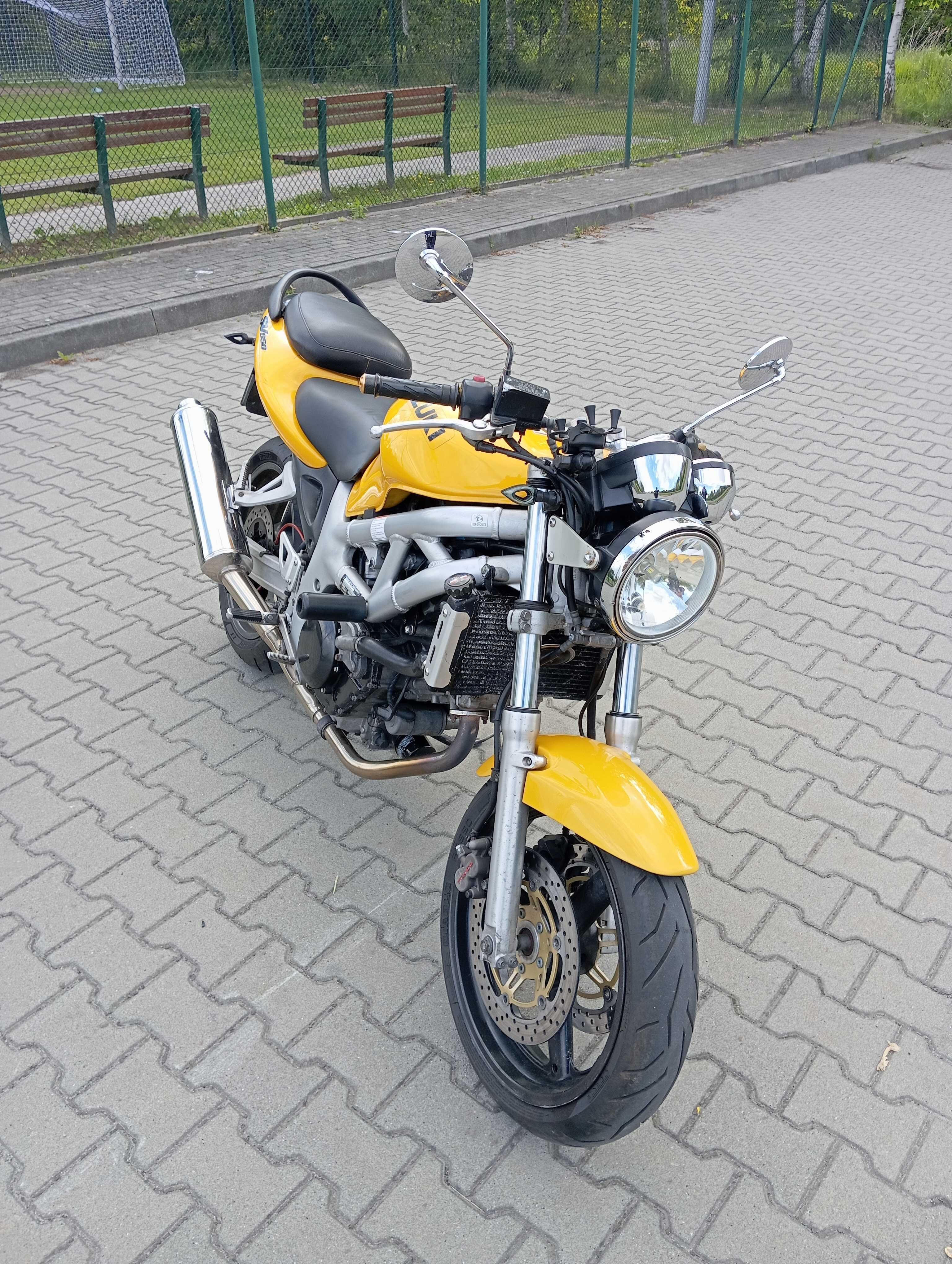 Suzuki SV 650 N doinwestowany przygotowany do sezonu