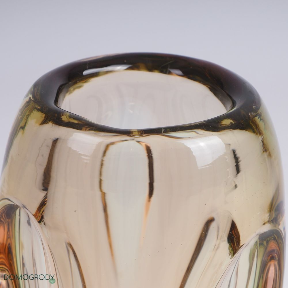 Szklany wazon, Huta Szkła Skrdlovice proj. Emanuel Beranek wzór 5404
