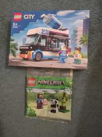 LEGO Minecraft i LEGO City dla chłopca