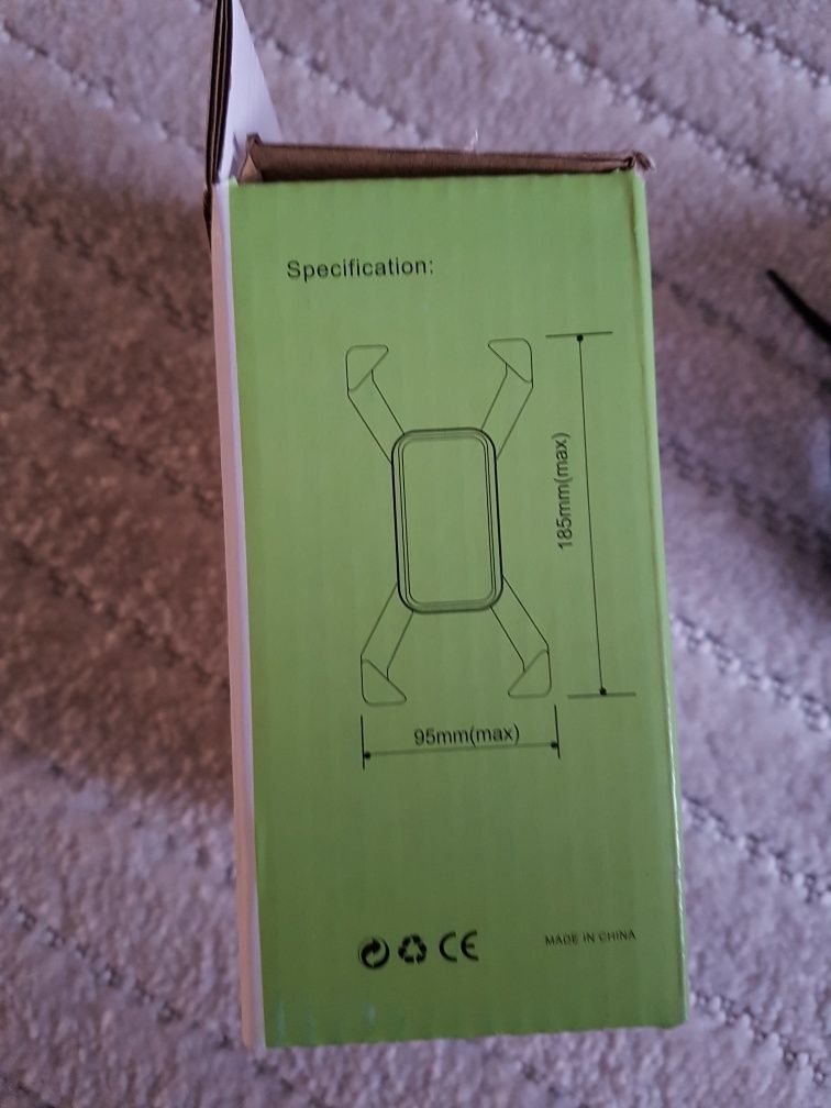 Nowy zestaw blokada na rower + uchwyt na telefon