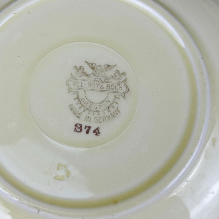 3x zestaw śniadaniowy filiżanki Villeroy & Boch Dresden b51/06300