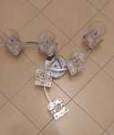 Lampa sufitowa Felicja 6 kloszy G4/LED