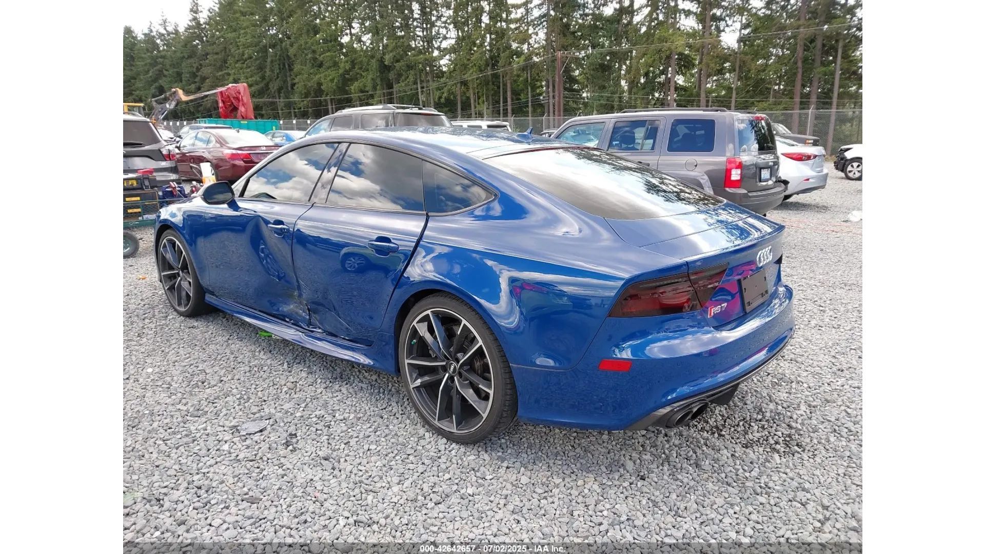 Audi RS7 Sportback Performance/Niski przebieg/Drobne uszkodzenia/Zadbany egzemplarz/
