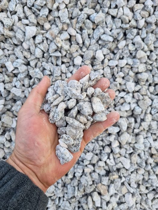 Grys dolomitowy biały 8-16 kamień ogrodowy ozdobny dekoracyjny