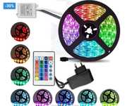 Светодиодная Ргб лента подсветка набор  rgb 5050 стрічка 5 м