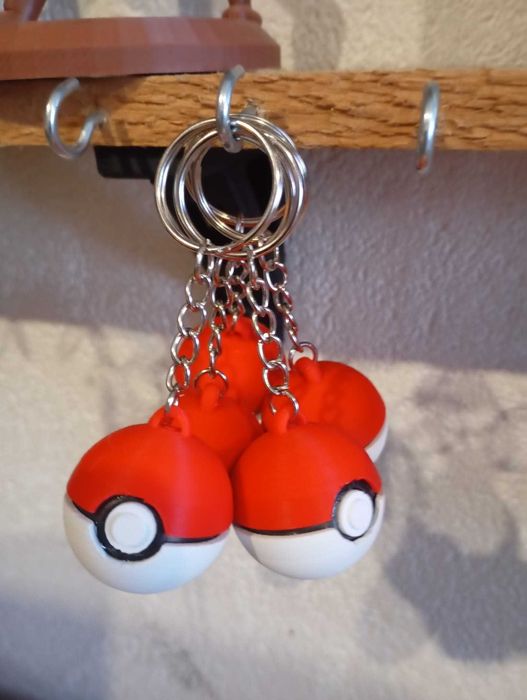 Porta-Chaves - Pokeball Go | Acroman Designs