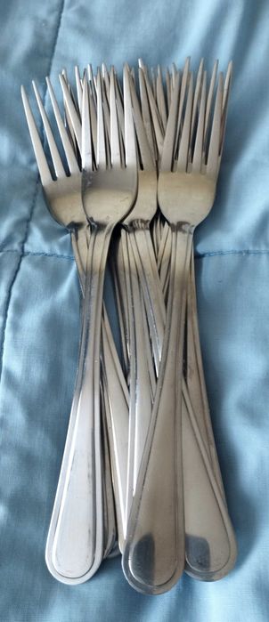 Набір ножів та виделок Bergner, 24шт, вінтажна кавомолка 1930х років