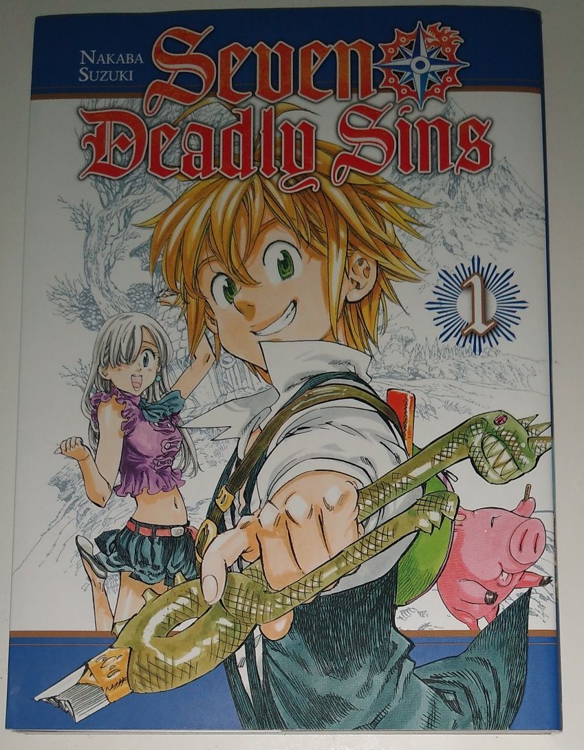 Manga "Seven Deadly Sins" Tom 1