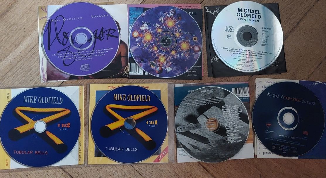 Mike Oldfield - 6 tytułów / wydawnictwa nieoficjalne