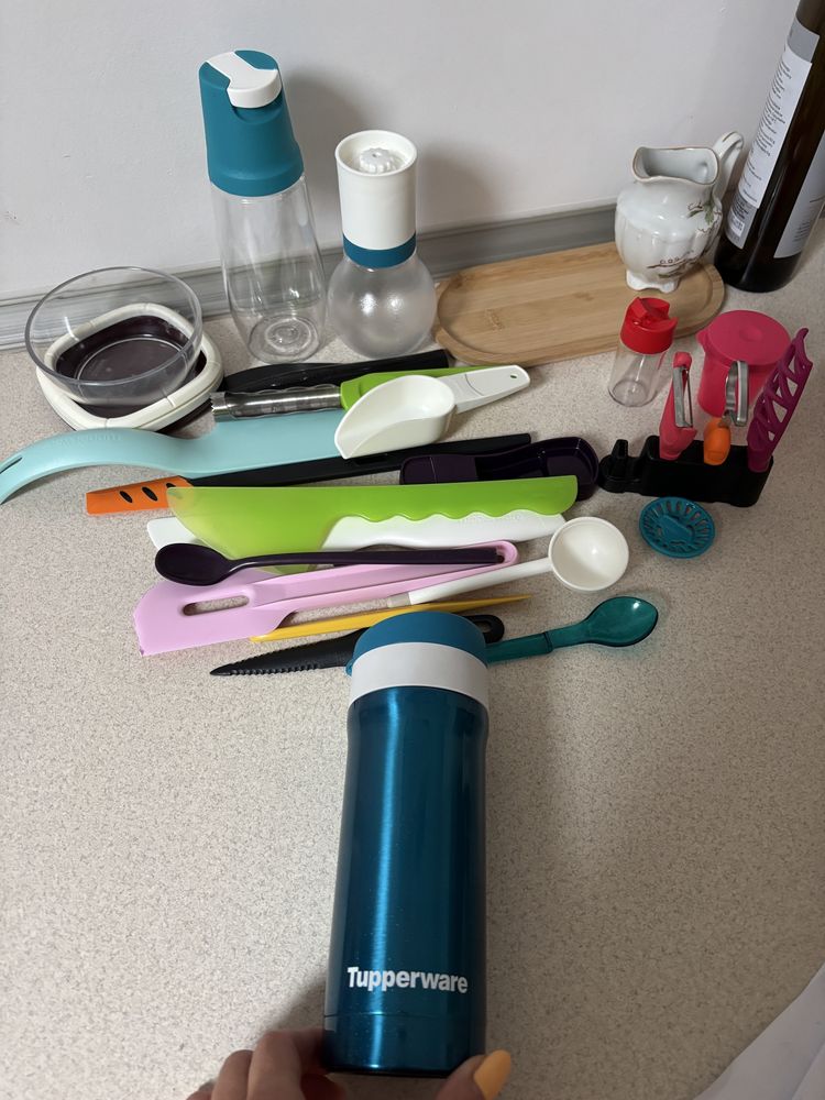 Tupperware go & hot kubek termiczny termos ekologiczny w podróż