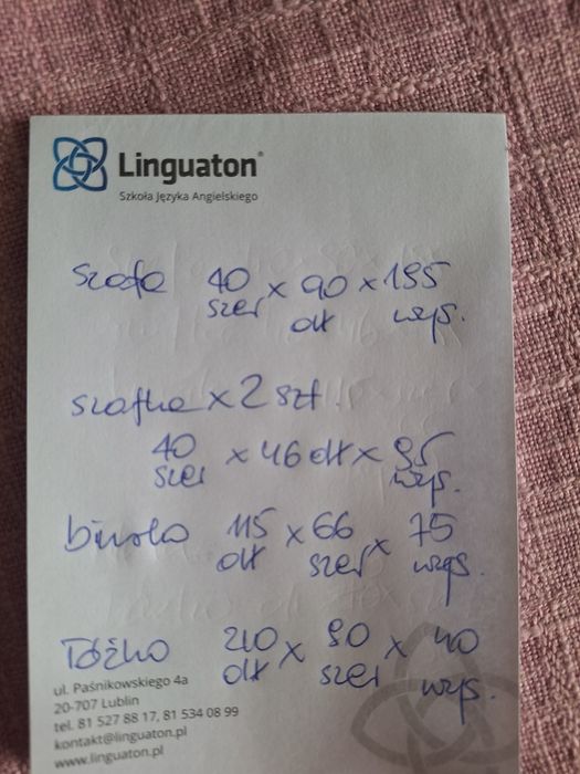 Meble dziecięce żywa kolorystyka