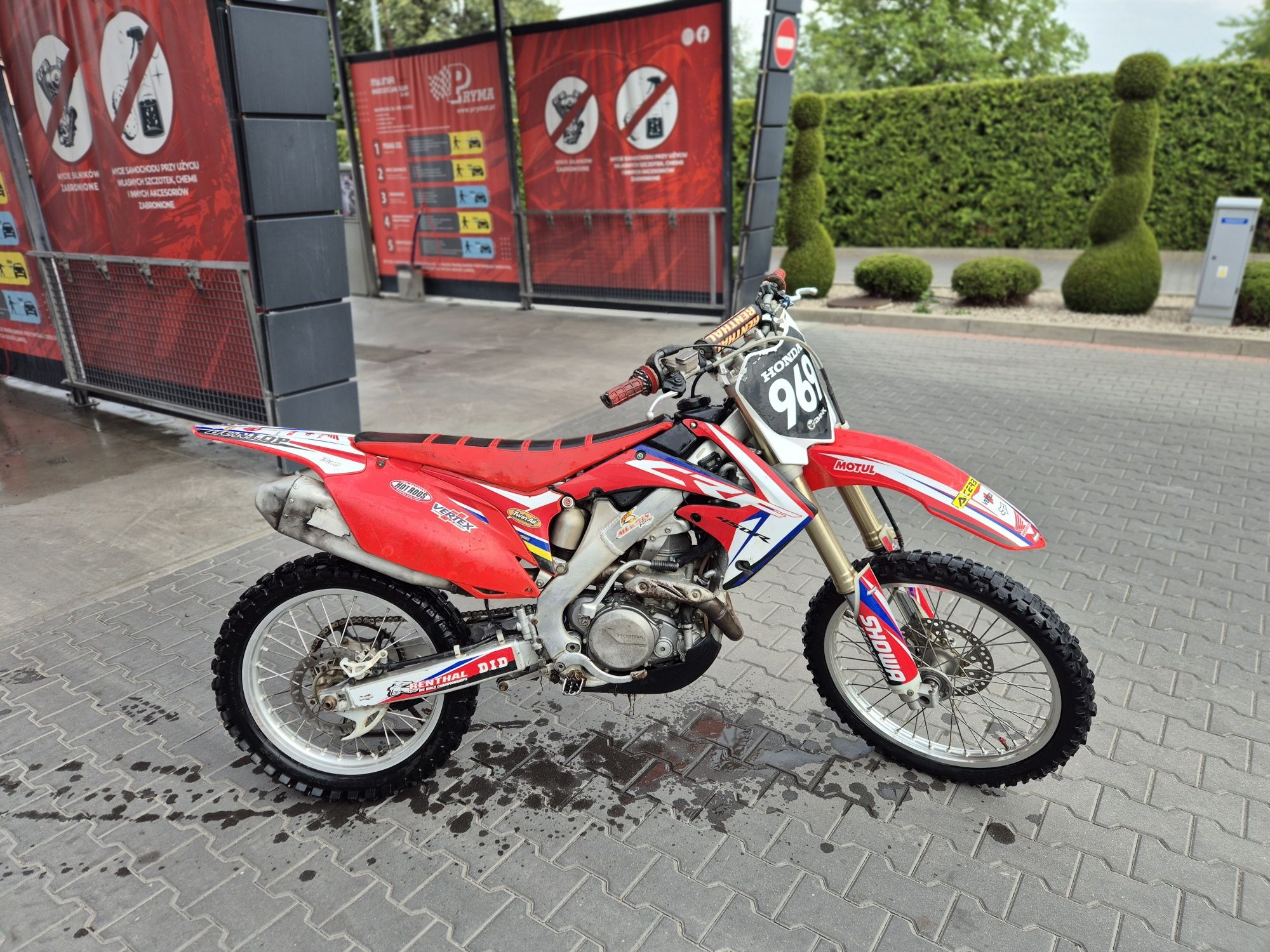 Honda crf 450 wtrysk