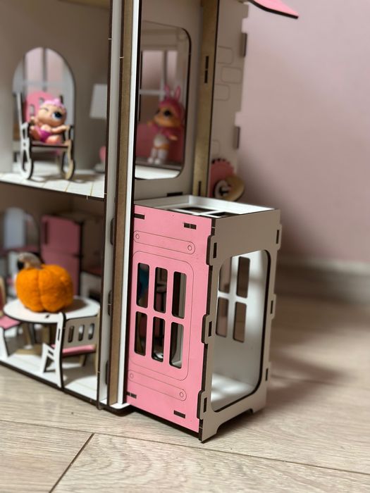 Дитячий будиночок для ляльки—НОВИЙ‼️ деревʼяний будиночок з меблями